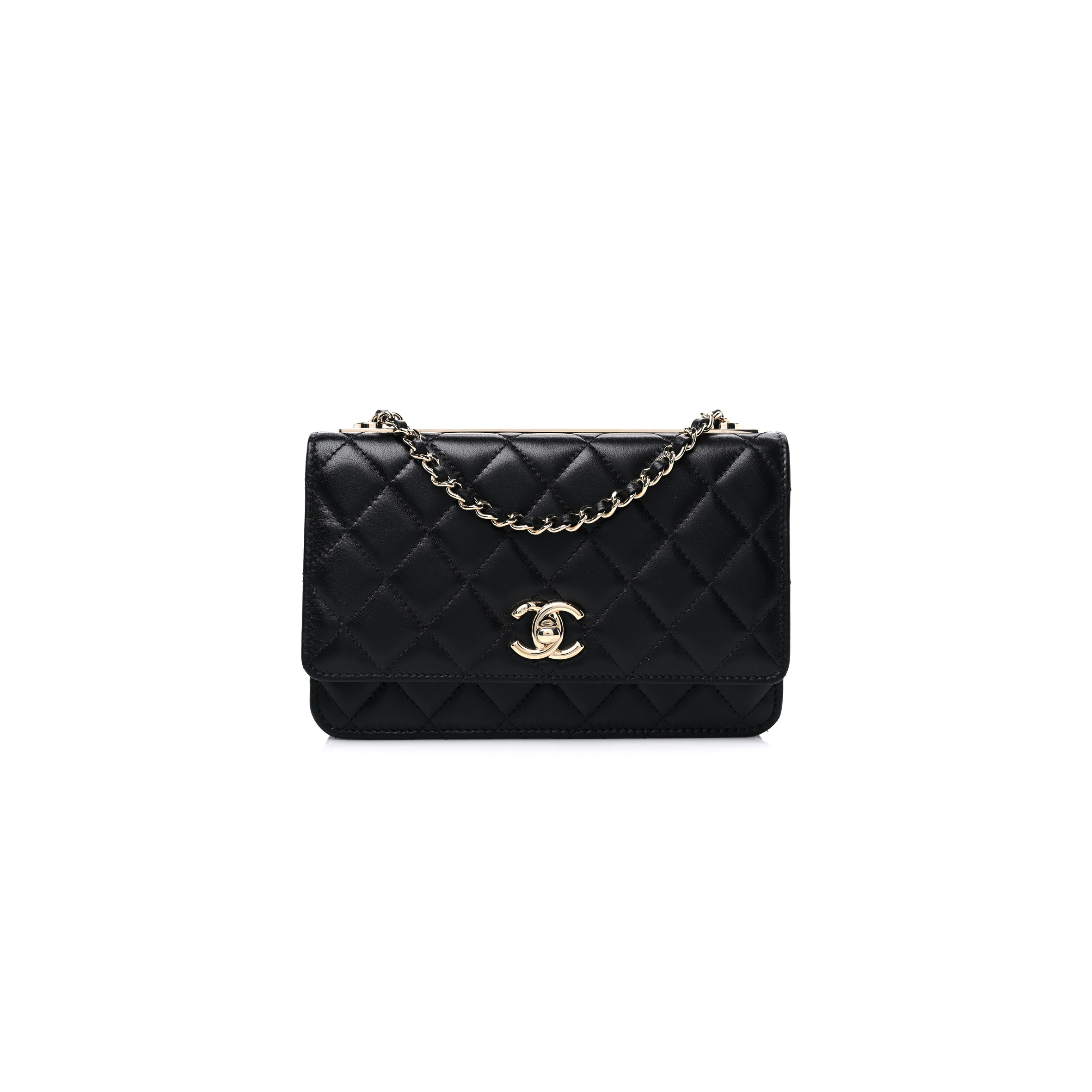 CHANEL TRENDY CC WALLET ON CHAIN WOC A80982 (19*13*4cm)